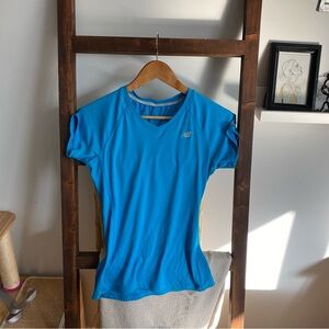 New Balance Women's Vivid Blue Short Sleeve Tee